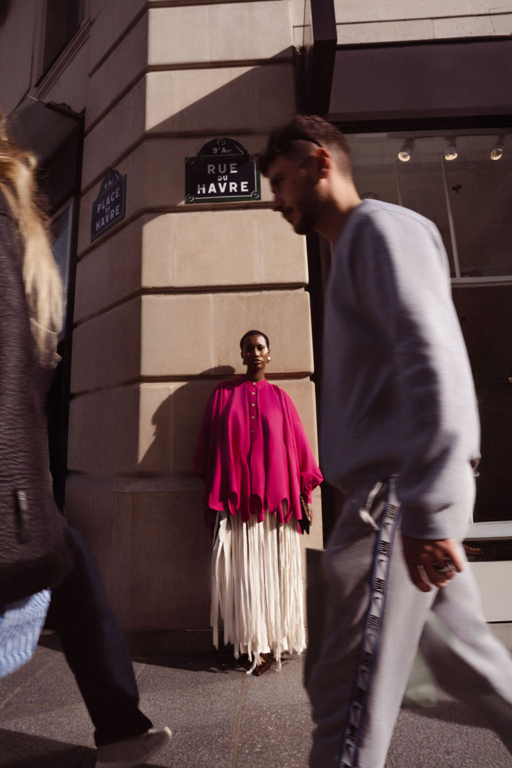 Jouri Cotton Linen Fringed Maxi Skirt