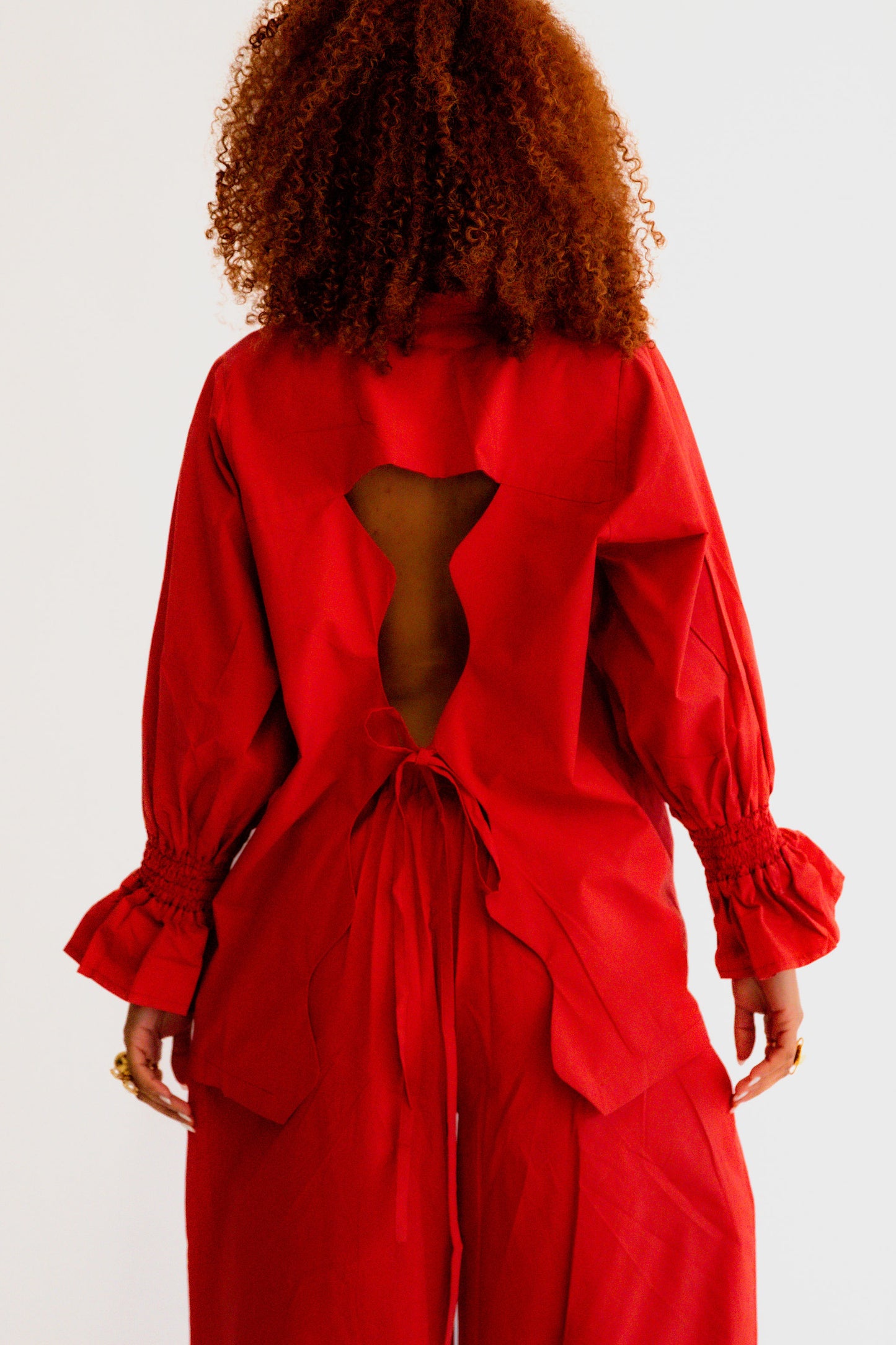 Eden Shirt- Burnt Orange