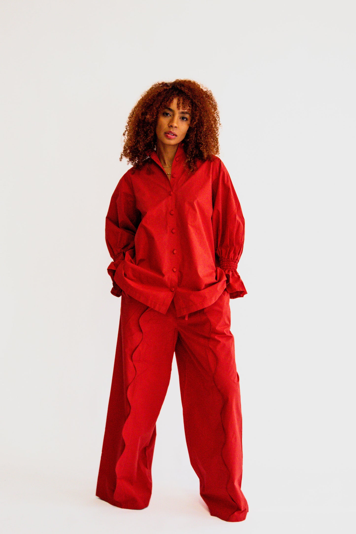 Eden Shirt- Burnt Orange