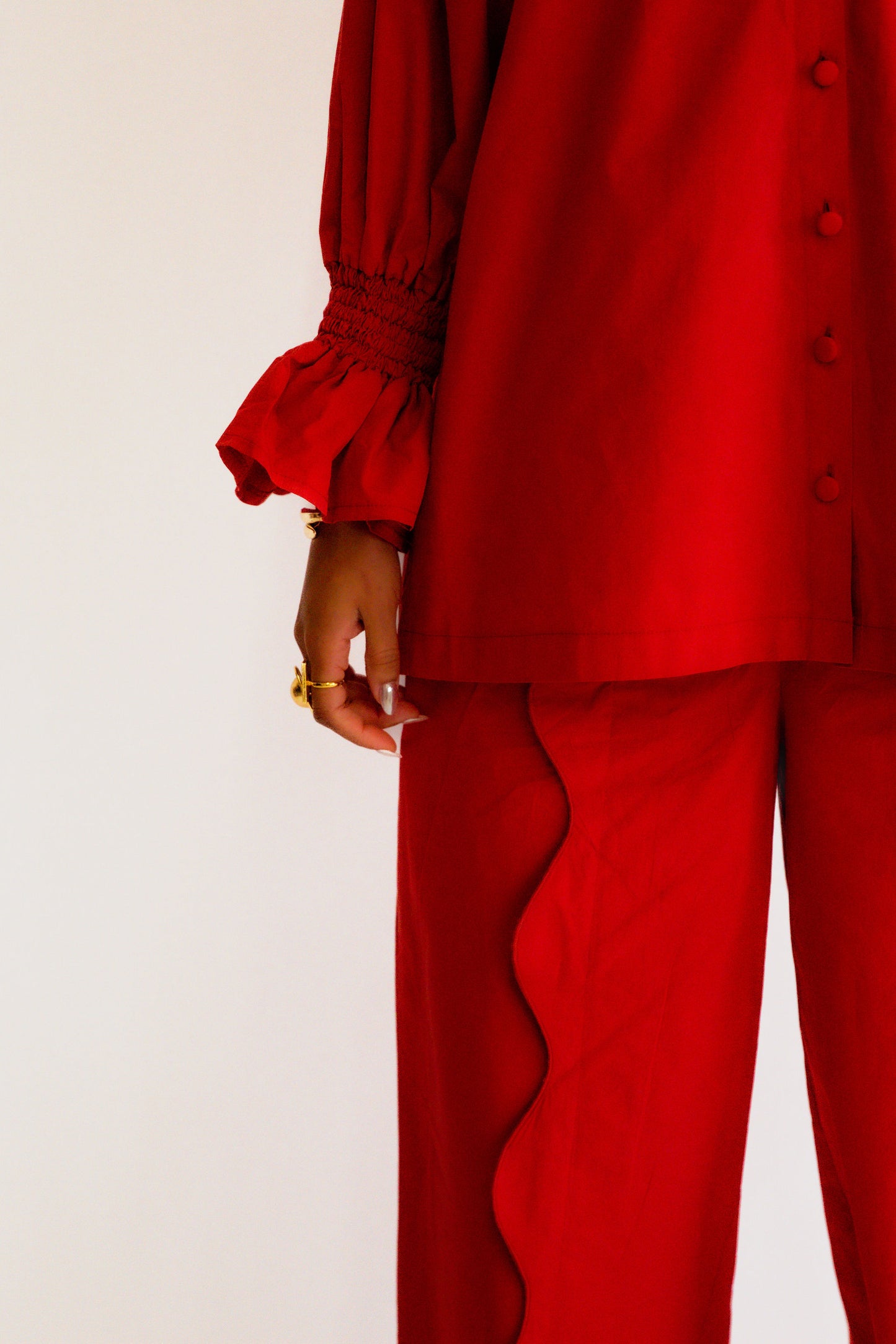 Eden Shirt- Burnt Orange