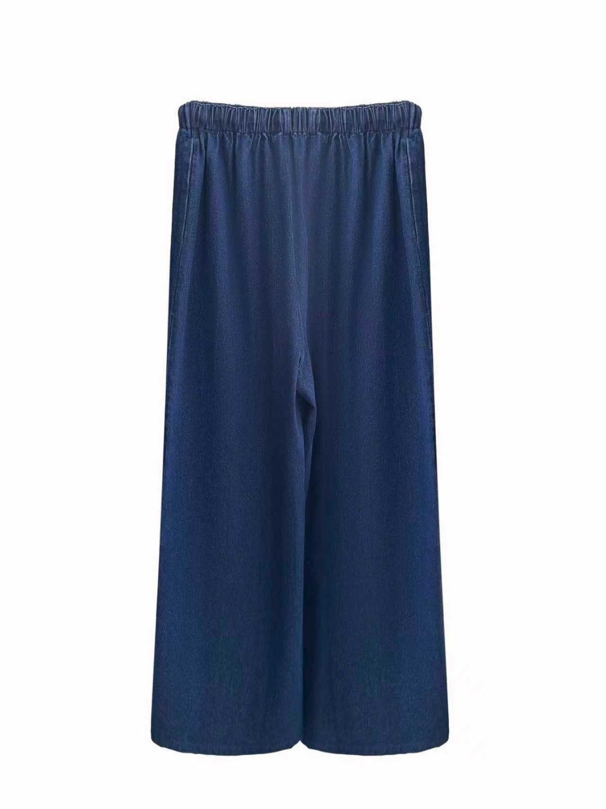 Eden Denim High Waist Wide leg Pants