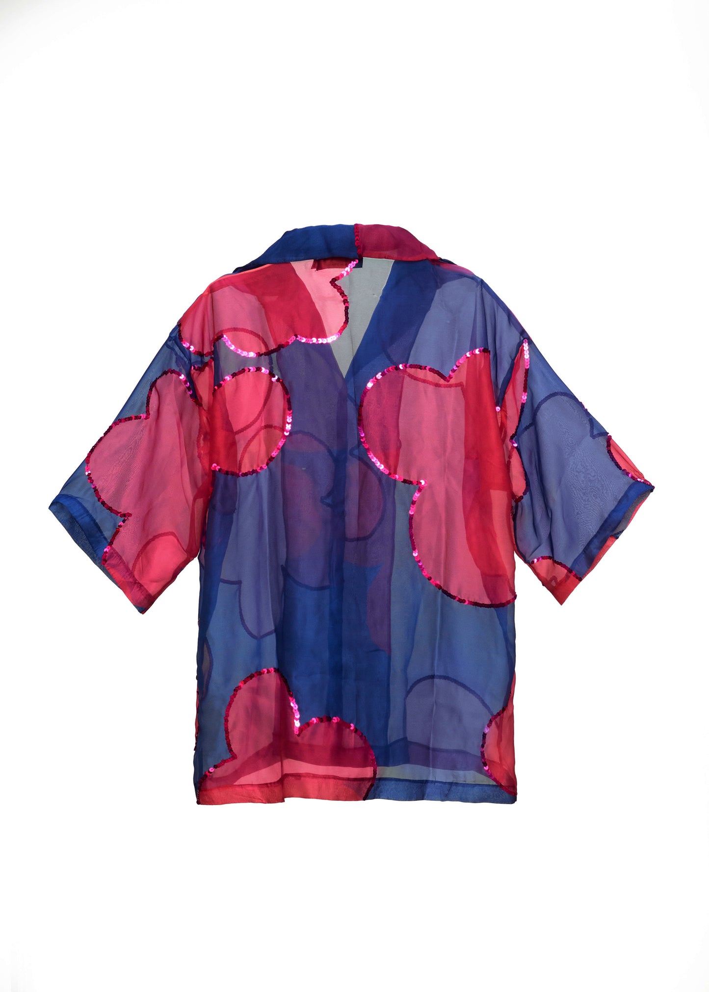 Ciel Sheer Oversized Organza Shirt